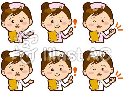 看護師さんの表情