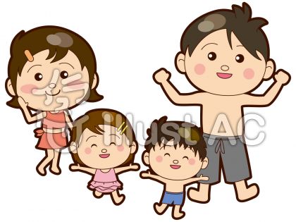 Family 水着の家族