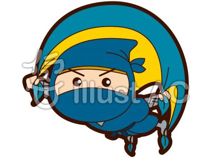 忍者のイラスト