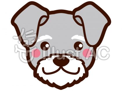 スタンダード・シュナウザーのイラスト